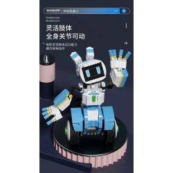 QIZHILE 6531 non  ROBOT ĐỒNG HÀNH RENA REINER bộ đồ chơi xếp lắp ráp ghép mô hình  Kỹ Thuật Công Nghệ Cao Mô Hình Phương Tiện