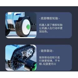 QIZHILE 6531 non  ROBOT ĐỒNG HÀNH RENA REINER bộ đồ chơi xếp lắp ráp ghép mô hình  Kỹ Thuật Công Nghệ Cao Mô Hình Phương Tiện