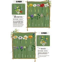 MorkModel 034001 Mork Model 034001 non  SAY ĐẮM bộ đồ chơi xếp lắp ráp ghép mô hình Creator Expert BOUQUE Chuyên Gia Sáng Tạo 827 khối