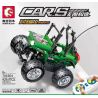 SEMBO 701904 non  ĐỒNG CỎ THẦN CHIẾN TRANH Q CÔNG NGHỆ ĐIỀU KHIỂN TỪ XA ĐÓNG THẾ bộ đồ chơi xếp lắp ráp ghép mô hình  CARS GRASSLAND ARES Q Kỹ Thuật Công Nghệ Cao Mô Hình Phương Tiện 436 khối
