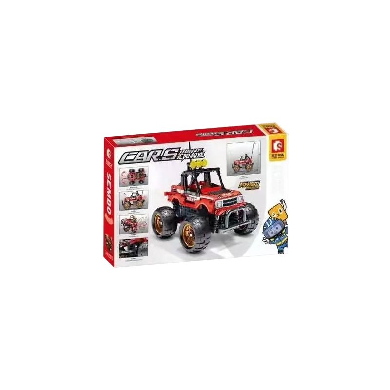 SEMBO 701903 non Lego NHIỆT SIÊU SAO Q CÔNG NGHỆ XE TÔ ĐIỀU KHIỂN TỪ XA STUNTS bộ đồ chơi xếp lắp ráp ghép mô hình Technic CARS HOT SUPERSTAR Q Kỹ Thuật Công Nghệ Cao Mô Hình Phương Tiện 469 khối