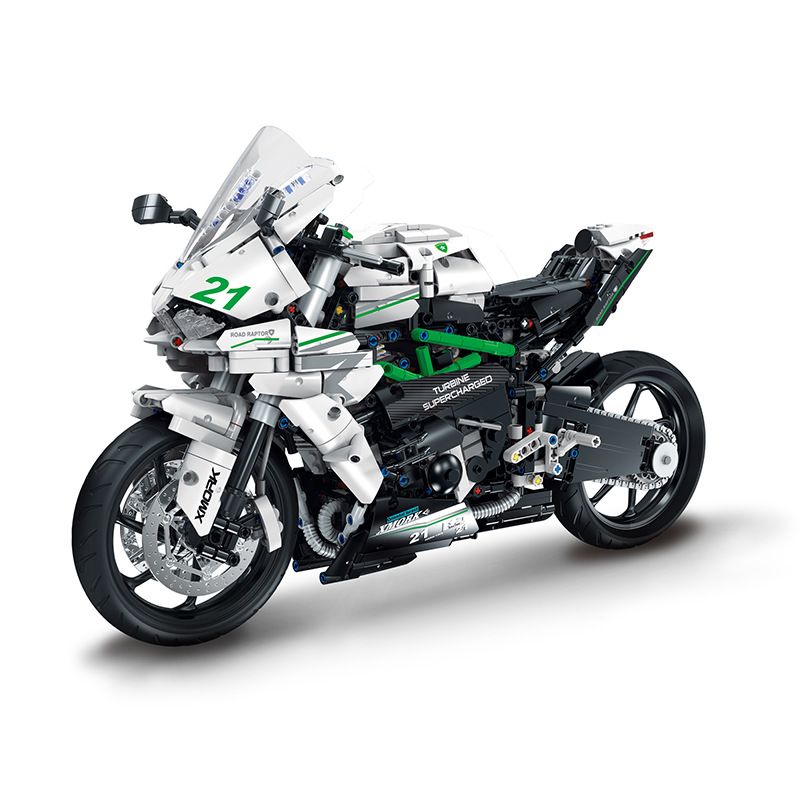 MorkModel 028002 Mork Model 028002 non  KAWASAKI H2 tỷ lệ 1:5 bộ đồ chơi xếp lắp ráp ghép mô hình  Kỹ Thuật Công Nghệ Cao Mô Hình Phương Tiện 2022 khối