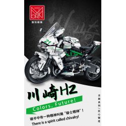 MorkModel 028002 Mork Model 028002 non  KAWASAKI H2 tỷ lệ 1:5 bộ đồ chơi xếp lắp ráp ghép mô hình  Kỹ Thuật Công Nghệ Cao Mô Hình Phương Tiện 2022 khối