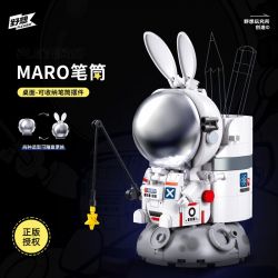 PLEYERID M38-P8001 P8001 8001 M38P8001 38-P8001 non  ĐỒ TRANG TRÍ MÁY TÍNH ĐỂ BÀN PHI HÀNH GIA 3 LOẠI bộ đồ chơi xếp lắp ráp ghép mô hình