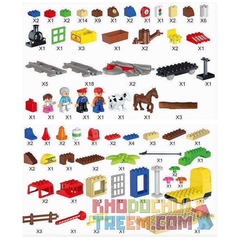 HUIMEI STAR CITY XING DOU CHENG HM313 Xếp hình kiểu    Train 3-in-1 Pack Tàu Hỏa Cổ động Cơ Pin Và Ray 2 Vòng Tròn Lồng Nhau 139 khối có động cơ pin HUIMEI STAR CITY XING DOU CHENG HM313 Xếp hình kiểu    Train 3-in-1 Pack Tàu Hỏa Cổ động Cơ Pin Và Ray 2 Vòng Tròn Lồng Nhau 139 khối có động cơ pin