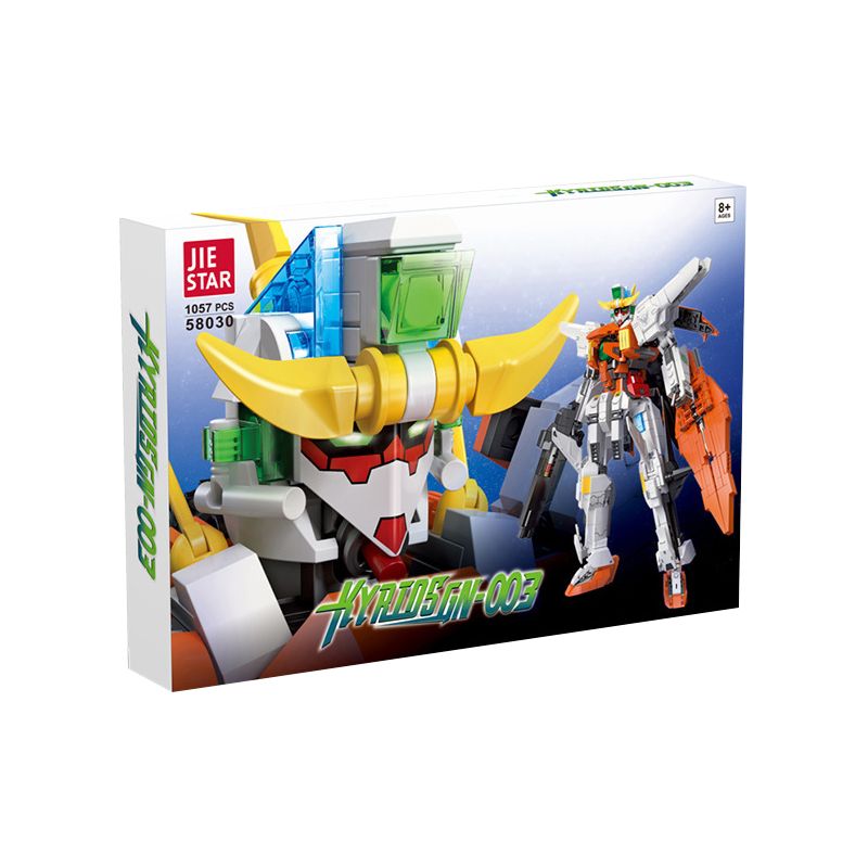 JIESTAR 58030 non  THIÊN THẦN CHÍNH bộ đồ chơi xếp lắp ráp ghép mô hình Movie & Game KYRIOSGN-003 Phim Và Trò Chơi 1057 khối