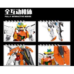 JIESTAR 58030 non  THIÊN THẦN CHÍNH bộ đồ chơi xếp lắp ráp ghép mô hình Movie & Game KYRIOSGN-003 Phim Và Trò Chơi 1057 khối