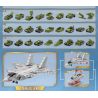 SEMBO 105345 non  86 THAY ĐỔI 59 XE TĂNG MÁY BAY CHIẾN ĐẤU VÔ HÌNH bộ đồ chơi xếp lắp ráp ghép mô hình Iron Blood Heavy Equipment Đặc Nhiệm Máu Và Sắt 1260 khối