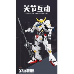 JIESTAR 58029 non  MECHA BARBATOS bộ đồ chơi xếp lắp ráp ghép mô hình Movie & Game Phim Và Trò Chơi 1142 khối