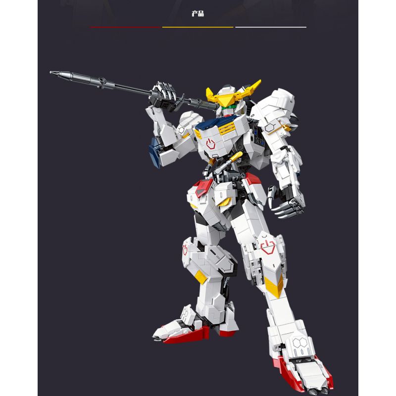 JIESTAR 58029 non  MECHA BARBATOS bộ đồ chơi xếp lắp ráp ghép mô hình Movie & Game Phim Và Trò Chơi 1142 khối