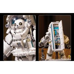 PLEYERID M38-P8003 P8003 8003 M38P8003 38-P8003 non  PHI HÀNH GIA RA KHỎI CABIN TRANG TRÍ bộ đồ chơi xếp lắp ráp ghép mô hình