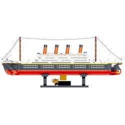 LIN07 01010 non  TITANIC. bộ đồ chơi xếp lắp ráp ghép mô hình Creator Expert Chuyên Gia Sáng Tạo 1288 khối