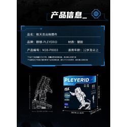 PLEYERID M38-P8003 P8003 8003 M38P8003 38-P8003 non  PHI HÀNH GIA RA KHỎI CABIN TRANG TRÍ bộ đồ chơi xếp lắp ráp ghép mô hình