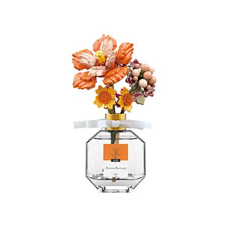 JAKI JK2506 2506 non  CẮM HOA BẢO QUẢN BẰNG HƯƠNG THƠM MÙA HÈ NGÔ bộ đồ chơi xếp lắp ráp ghép mô hình Flowers