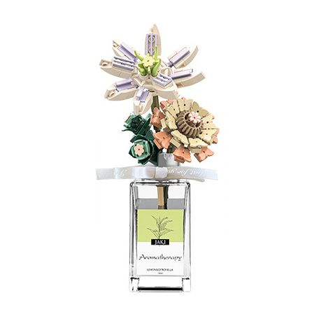 JAKI JK2502 2502 non  NGHỆ THUẬT CẮM HOA BẢO QUẢN BẰNG HƯƠNG LIỆU CÂU CHUYỆN VỀ NIỀM ĐAM MÊ bộ đồ chơi xếp lắp ráp ghép mô hình Flowers