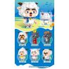 ZHEGAO LZ8182 8182 non  CỪU HẠNH PHÚC bộ đồ chơi xếp lắp ráp ghép mô hình PLEASANT GOAT AND BIG WOLF 1437 khối