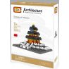 LOZ 9364 Xếp hình kiểu Nanoblock ARCHITECTURE Temple Of Heaven Đền Thờ Của Trời 220 khối
