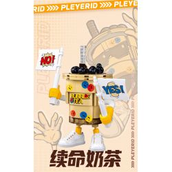 PLEYERID M38-B1123 B1123 1123 M38B1123 38-B1123 non  FOODIE LEAGUE 12 LOẠI bộ đồ chơi xếp lắp ráp ghép mô hình