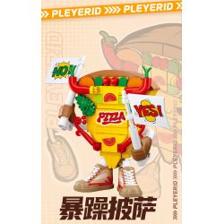 PLEYERID M38-B1123 B1123 1123 M38B1123 38-B1123 non  FOODIE LEAGUE 12 LOẠI bộ đồ chơi xếp lắp ráp ghép mô hình