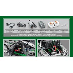 SEMBO 701138 non  THAY ĐỔI SIÊU NĂNG LỰC ĐỊA NGỤC ĐIỆN tỷ lệ 1:8 bộ đồ chơi xếp lắp ráp ghép mô hình  Kỹ Thuật Công Nghệ Cao Mô Hình Phương Tiện 3614 khối