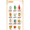 PLEYERID M38-B1123 B1123 1123 M38B1123 38-B1123 non  FOODIE LEAGUE 12 LOẠI bộ đồ chơi xếp lắp ráp ghép mô hình