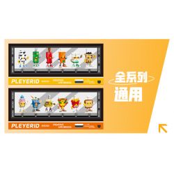 PLEYERID M38-B1123 B1123 1123 M38B1123 38-B1123 non  FOODIE LEAGUE 12 LOẠI bộ đồ chơi xếp lắp ráp ghép mô hình