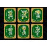 SEMBO 601167 non  SHU MAN AND GOD BLIND BOX CỔ ĐẠI 6 LOẠI bộ đồ chơi xếp lắp ráp ghép mô hình