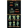 SEMBO 601167 non  SHU MAN AND GOD BLIND BOX CỔ ĐẠI 6 LOẠI bộ đồ chơi xếp lắp ráp ghép mô hình