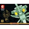 SEMBO 601167 non  SHU MAN AND GOD BLIND BOX CỔ ĐẠI 6 LOẠI bộ đồ chơi xếp lắp ráp ghép mô hình