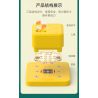 CADA DOUBLEE D031-001 031-001 non  ĐỤC LỖ TỰ LÀM bộ đồ chơi xếp lắp ráp ghép mô hình Gear Đồ Lắp Ghép 99 khối