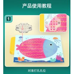 CADA DOUBLEE D031-001 031-001 non  ĐỤC LỖ TỰ LÀM bộ đồ chơi xếp lắp ráp ghép mô hình Gear Đồ Lắp Ghép 99 khối