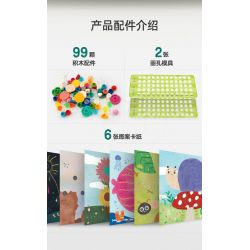 CADA DOUBLEE D031-001 031-001 non  ĐỤC LỖ TỰ LÀM bộ đồ chơi xếp lắp ráp ghép mô hình Gear Đồ Lắp Ghép 99 khối