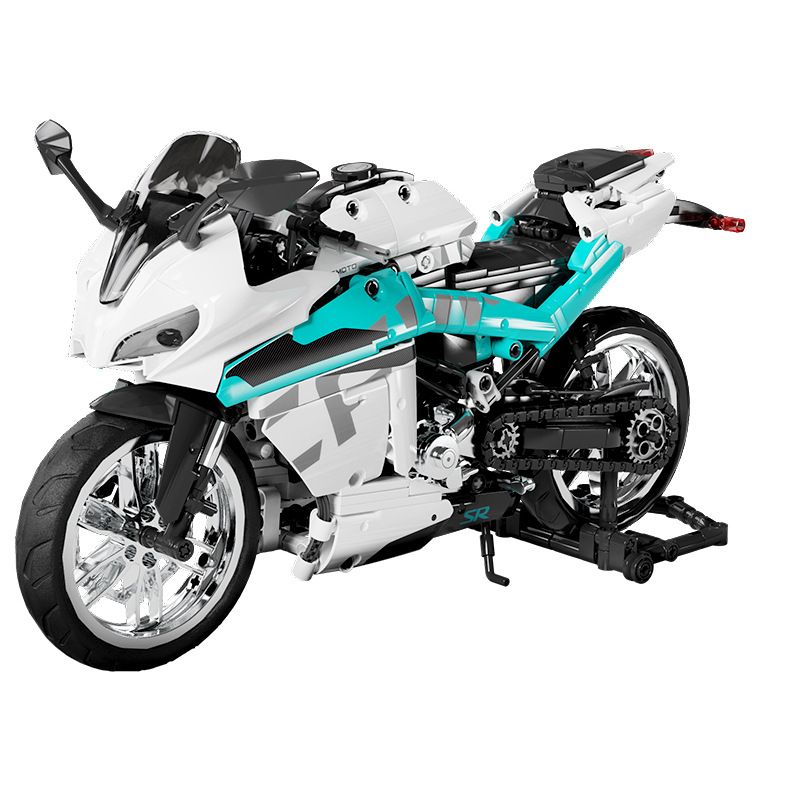 SEMBO 705902 non Lego GIÓ XUÂN XE MÁY 250SR bộ đồ chơi xếp lắp ráp ghép mô hình Motorcycle Motorbike CFMOTO Xe Hai Bánh 828 khối
