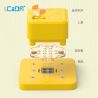 CADA DOUBLEE D031-001 031-001 non  ĐỤC LỖ TỰ LÀM bộ đồ chơi xếp lắp ráp ghép mô hình Gear Đồ Lắp Ghép 99 khối