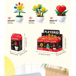 PLEYERID M38-B1073 B1073 1073 M38B1073 38-B1073 non  YÊU TINH VUI NHỘN 6 PHONG CÁCH bộ đồ chơi xếp lắp ráp ghép mô hình