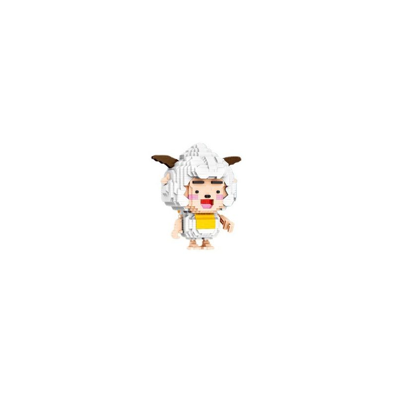 ZHEGAO LZ8180 8180 non Lego CỪU LƯỜI BIẾNG bộ đồ chơi xếp lắp ráp ghép mô hình PLEASANT GOAT AND BIG WOLF 1463 khối