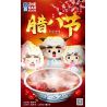ZHEGAO LZ8180 8180 non  CỪU LƯỜI BIẾNG bộ đồ chơi xếp lắp ráp ghép mô hình PLEASANT GOAT AND BIG WOLF 1463 khối