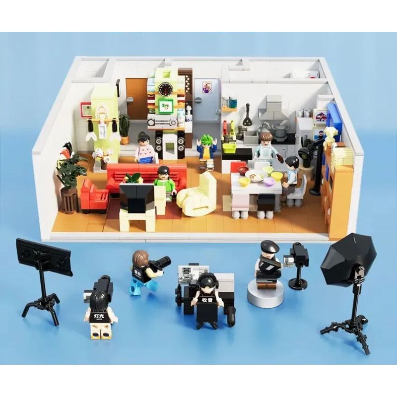 SEMBO 601310 non  BỘ SƯU TẬP KỶ NIỆM 18 NĂM DÀNH CHO GIA ĐÌNH CÓ TRẺ EM bộ đồ chơi xếp lắp ráp ghép mô hình Movie & Game Phim Và Trò Chơi 1583 khối