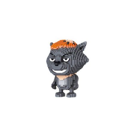 ZHEGAO LZ8179 8179 non  CON CHÓ SÓI TO bộ đồ chơi xếp lắp ráp ghép mô hình PLEASANT GOAT AND BIG WOLF 1273 khối