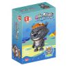 ZHEGAO LZ8179 8179 non  CON CHÓ SÓI TO bộ đồ chơi xếp lắp ráp ghép mô hình PLEASANT GOAT AND BIG WOLF 1273 khối