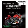 PanlosBrick 672105 Panlos Brick 672105 non  XE MÁY DUCATI V4 tỷ lệ 1:5 bộ đồ chơi xếp lắp ráp ghép mô hình  SUPERLEGGERA V4 Kỹ Thuật Công Nghệ Cao Mô Hình Phương Tiện 2221 khối