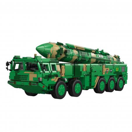 CADA DOUBLEE C56031 56031 non  TÊN LỬA ĐẠN ĐẠO CHỐNG HẠM DONGFENG-21D bộ đồ chơi xếp lắp ráp ghép mô hình Military Army Quân Sự Bộ Đội 6351 khối