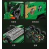 CADA DOUBLEE C56031 56031 non  TÊN LỬA ĐẠN ĐẠO CHỐNG HẠM DONGFENG-21D bộ đồ chơi xếp lắp ráp ghép mô hình Military Army Quân Sự Bộ Đội 6351 khối