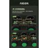 CADA DOUBLEE C56031 56031 non  TÊN LỬA ĐẠN ĐẠO CHỐNG HẠM DONGFENG-21D bộ đồ chơi xếp lắp ráp ghép mô hình Military Army Quân Sự Bộ Đội 6351 khối