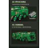 CADA DOUBLEE C56031 56031 non  TÊN LỬA ĐẠN ĐẠO CHỐNG HẠM DONGFENG-21D bộ đồ chơi xếp lắp ráp ghép mô hình Military Army Quân Sự Bộ Đội 6351 khối