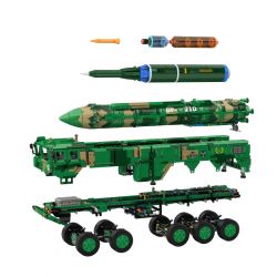 CADA DOUBLEE C56031 56031 non  TÊN LỬA ĐẠN ĐẠO CHỐNG HẠM DONGFENG-21D bộ đồ chơi xếp lắp ráp ghép mô hình Military Army Quân Sự Bộ Đội 6351 khối