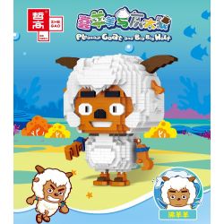 ZHEGAO LZ8177 8177 non  ĐỔ CỪU bộ đồ chơi xếp lắp ráp ghép mô hình PLEASANT GOAT AND BIG WOLF 1440 khối