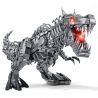 PanlosBrick 611016 Panlos Brick 611016 non  KHỦNG LONG CƠ TYRANNOSAURUS THÉP bộ đồ chơi xếp lắp ráp ghép mô hình Dino MECHANICAL DINOSAUR 2065 khối