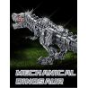 PanlosBrick 611016 Panlos Brick 611016 non  KHỦNG LONG CƠ TYRANNOSAURUS THÉP bộ đồ chơi xếp lắp ráp ghép mô hình Dino MECHANICAL DINOSAUR 2065 khối