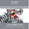 PanlosBrick 611016 Panlos Brick 611016 non  KHỦNG LONG CƠ TYRANNOSAURUS THÉP bộ đồ chơi xếp lắp ráp ghép mô hình Dino MECHANICAL DINOSAUR 2065 khối
